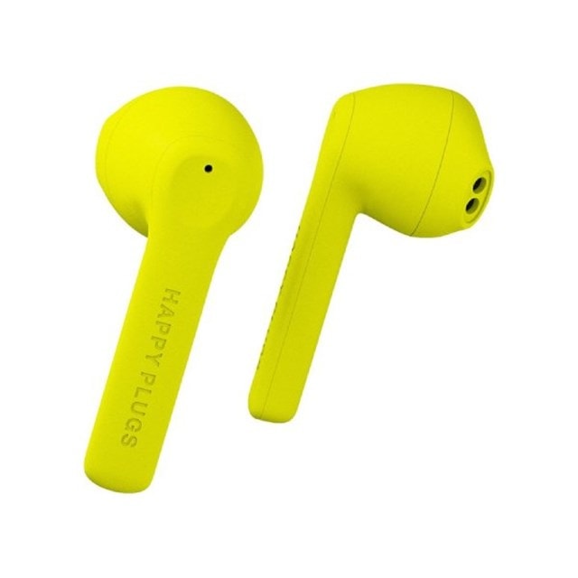 Happy Plugs Air 1 Go Yellow True Wireless Bluetooth Earphones - 4