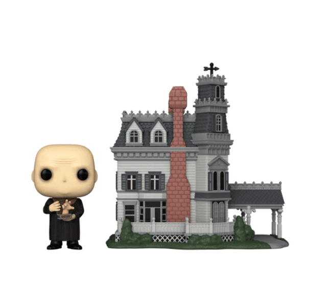 Uncle Fester And Addams Family Mansion 40 Addams Family Classic Funko Pop Vinyl Town - 1