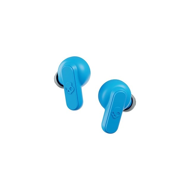 Skullcandy Dime Light Grey/Blue True Wireless Bluetooth Earphones - 2