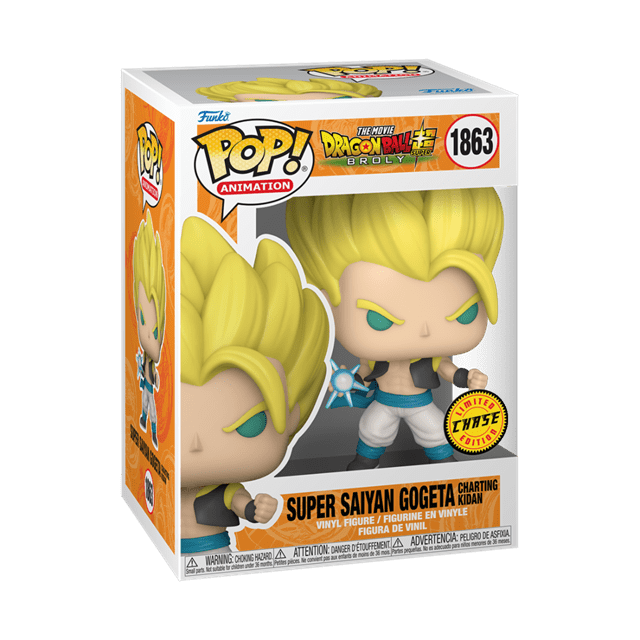 Gogeta With Chance Of Chase 1863 Dragon Ball Super Broly Funko Pop Vinyl - 4