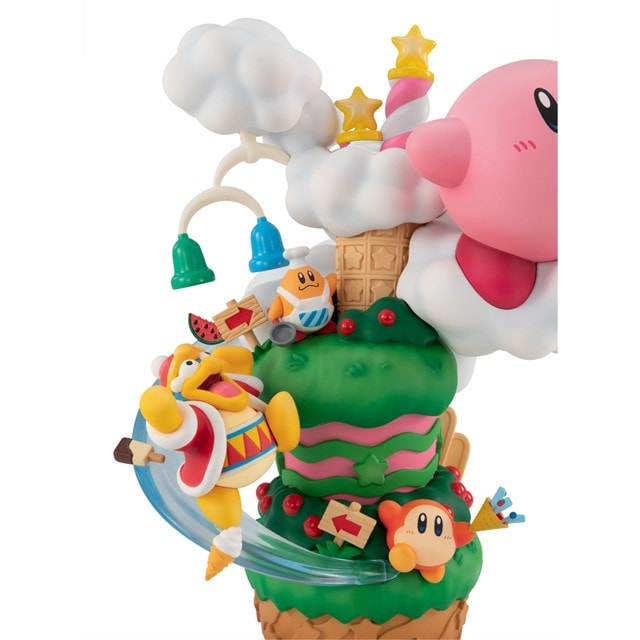 Kirby Super Star Gourmet Race 18cm MegaHouse Figure - 5