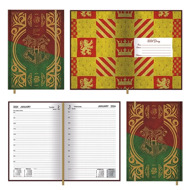 Harry Potter 2024 Diary Stationery Free shipping over £20 HMV Store