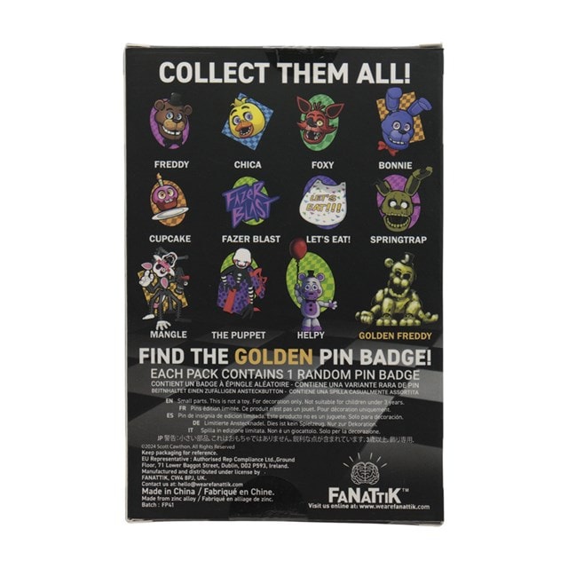 Five Nights At Freddy's FNAF Set of 12 Mystery Enamel Pins - 15
