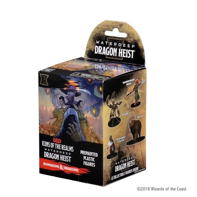 Waterdeep Dragon Heist (Set 9) Dungeons & Dragons Icons Of The Realms Figurine Booster Brick - 2