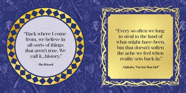 Wicked Quotes Of Grandiosity: The Most Spellbinding (and Thrillifying!) Words and Lyrics Hardback - 4