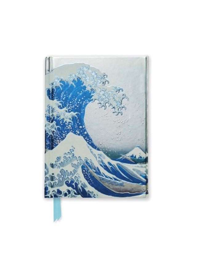 Hokusai The Great Wave Foiled Pocket Journal Stationery - 1