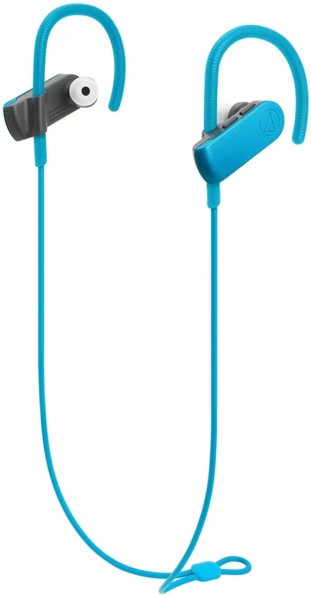 Audio Technica ATH-SPORT50BT SonicSport Blue Bluetooth Earphones - 1