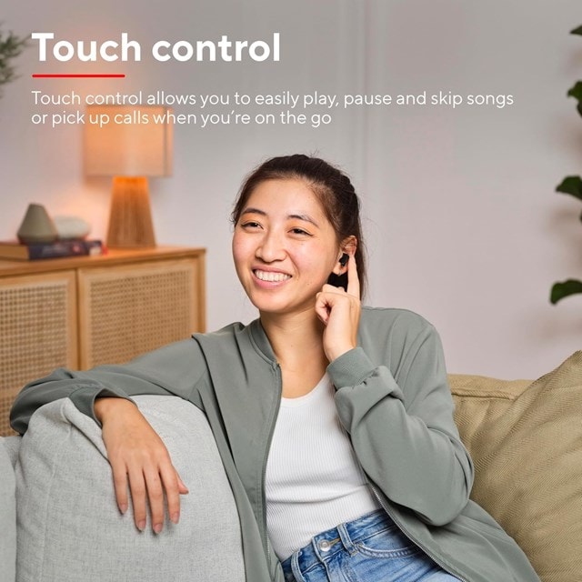 Trust Yavi Black Noise Cancelling True Wireless Bluetooth Earphones - 5