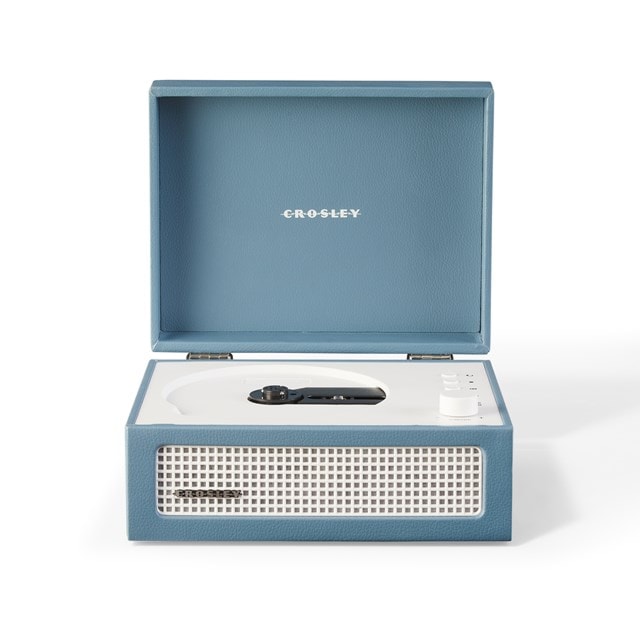 Crosley Voyager CD Washed Blue CD Player - 13