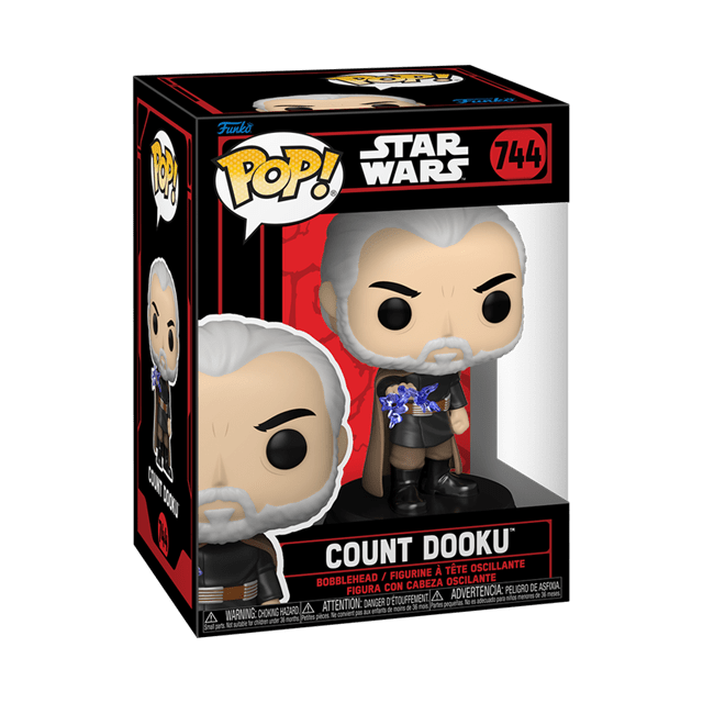 Count Dooku Force Lightning 744 Star Wars Dark Side Funko Pop Vinyl - 2