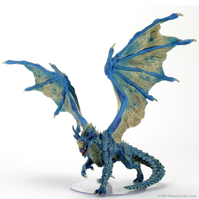 Adult Blue Dragon Dungeons & Dragons Icons Of The Realms Premium Figurine - 6