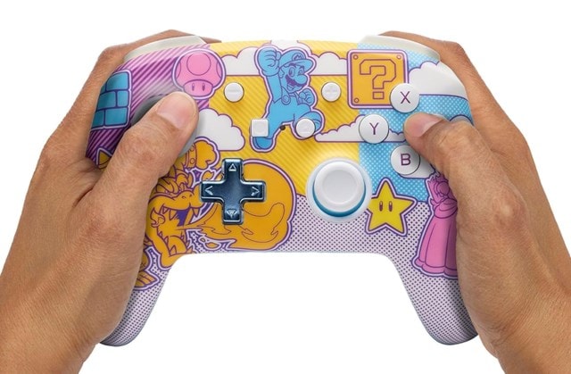 PowerA Enhanced Wireless Controller for Nintendo Switch - Mushroom Kingdom Pop Art - 8