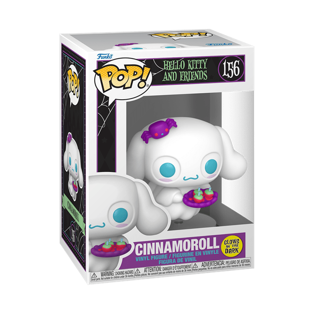 Glow In The Dark Spooky Cinnamoroll 156 Sanrio Funko Pop Vinyl - 3