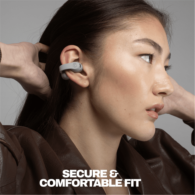 Skullcandy Push 720 Cement Grey Open Ear True Wireless Bluetooth Earphones - 7