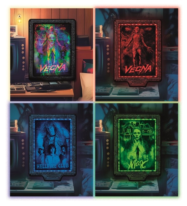 Vecna's Curse Stranger Things Metamorphic Art Collection LED Jigsaw Puzzle - 4