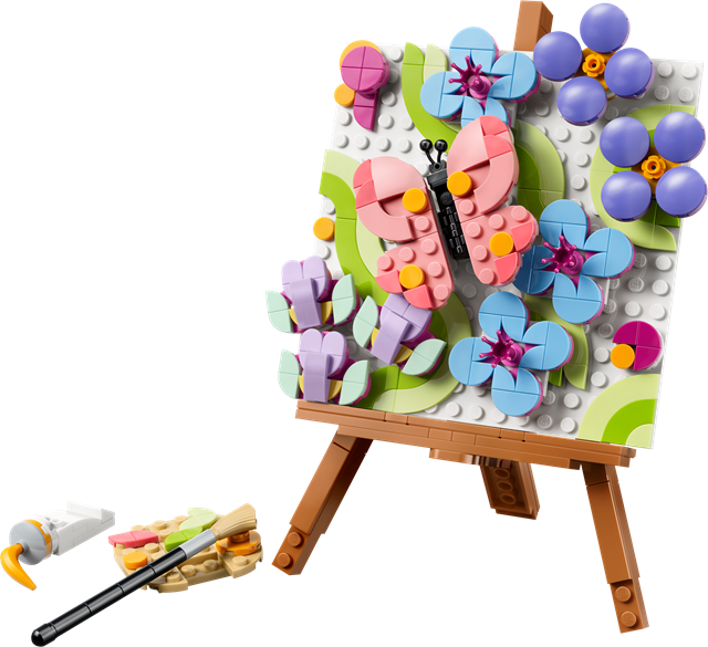 Floral Art Decor Painting LEGO Creator 3-in-1 - 2