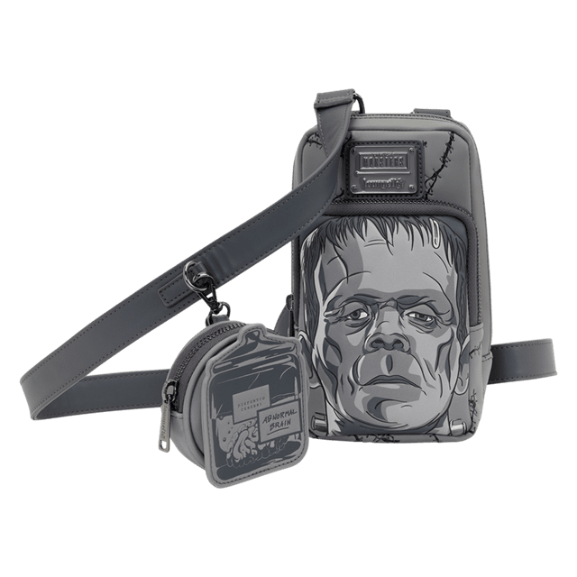 Frankenstein Universal Monsters Loungefly Crossbody Bag With Coin Bag - 4
