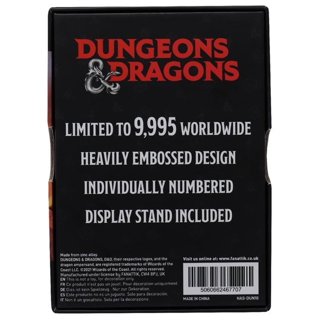 Players Handbook Ingot: Dungeons & Dragons Collectible - 5