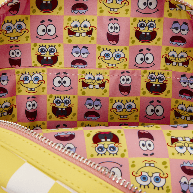SpongeBob SquarePants And Patrick Star Checkered Loungefly Mini Backpack - 6