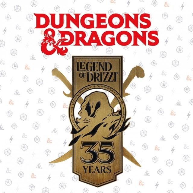Legend Of Drizzt 35th Anniversary Dungeons & Dragons Ingot - 1