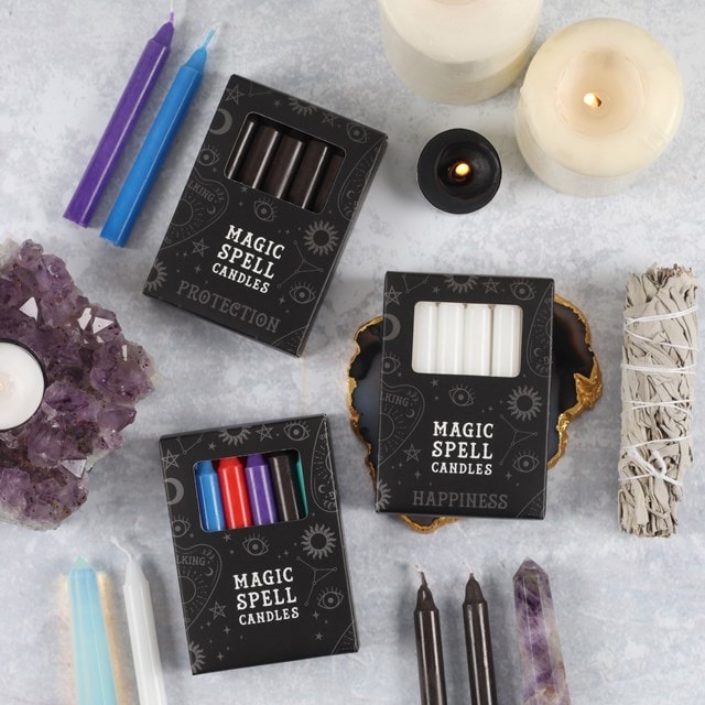 Black Spell Candle Set Of 12 - 4