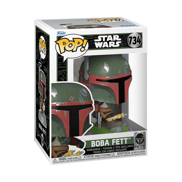 Boba Fett With Rockets 734 Star Wars Fett Legacy Funko Pop Vinyl - 2