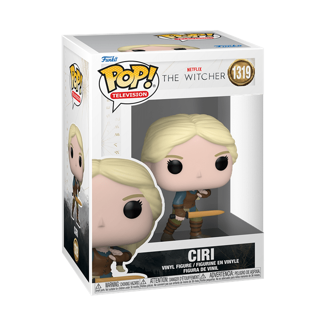 Ciri With Sword (1319) The Witcher Pop Vinyl - 2