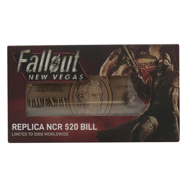 Fallout New Vegas NCR Replica $20 Bill - 2