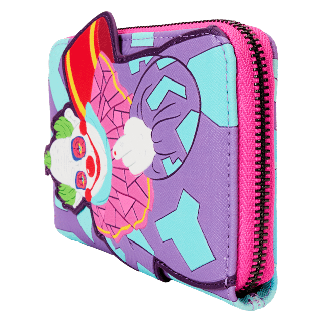 Jumbo Cosplay Killer Klowns From Outer Space Loungefly Zip Around Wallet - 3