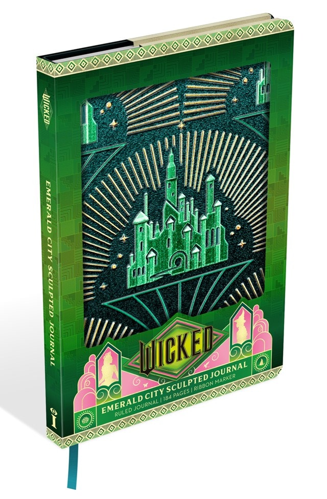 Wicked Emerald City Sculpted Journal - 2