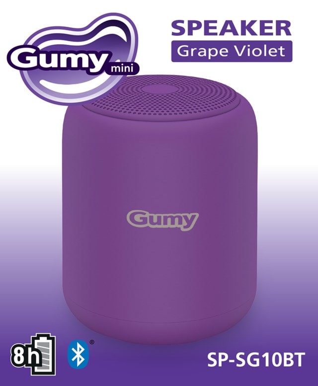 Gumy Violet Bluetooth Speaker - 4