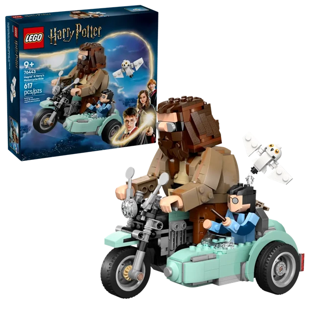 Hagrid & Harry's Motorcycle Ride Harry Potter LEGO - 5