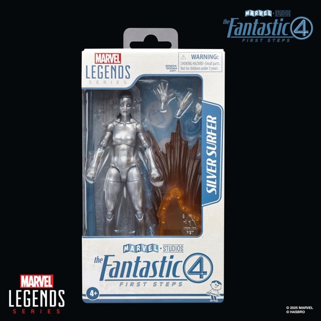 Silver Surfer Fantastic Four First Steps Marvel Legends Series Hasbro Action Figure - 9