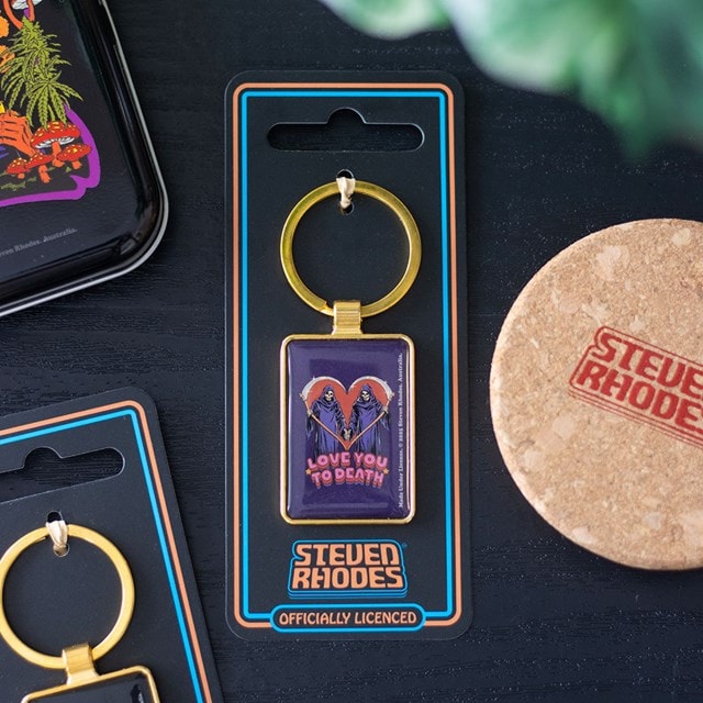 Love You To Death Steven Rhodes Keyring - 5