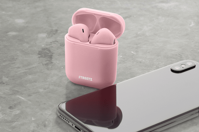 Streetz TWS-0006 Pink True Wireless Bluetooth Earphones - 9