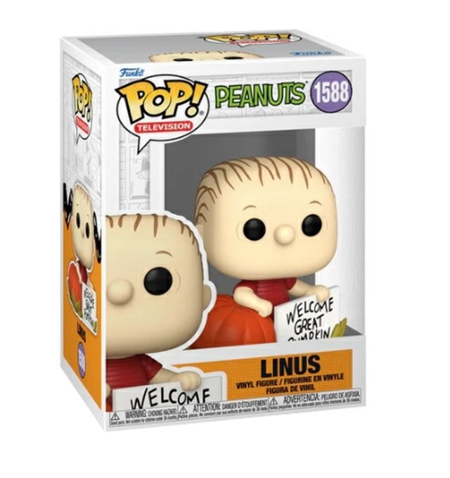 Linus 1588 Peanuts The Great Pumpkin Charlie Brown Pop Vinyl - 2