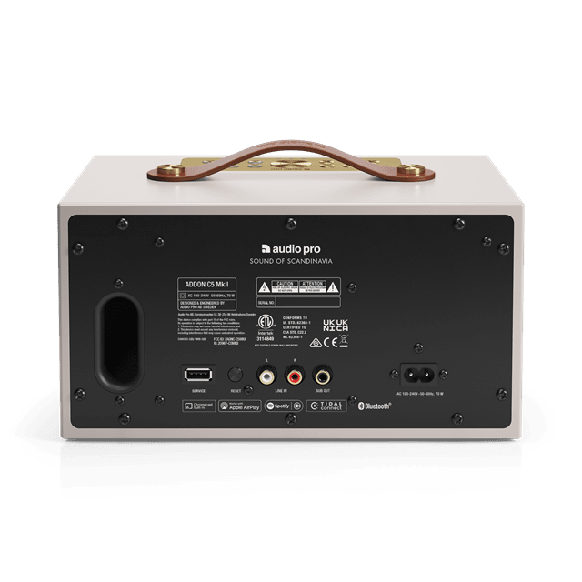 Audio Pro C5 MkII Sand Bluetooth Speaker - 3