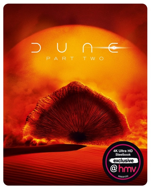 Dune: Part Two (hmv Exclusive) Limited Edition 4K Ultra HD Steelbook - 2