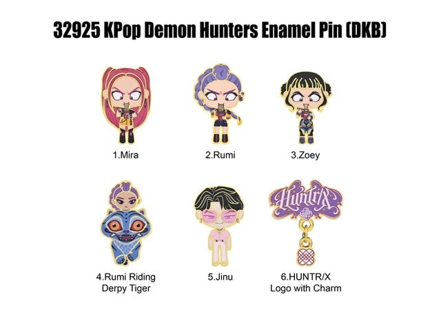 K-Pop Demon Hunters Mystery Pins - 2