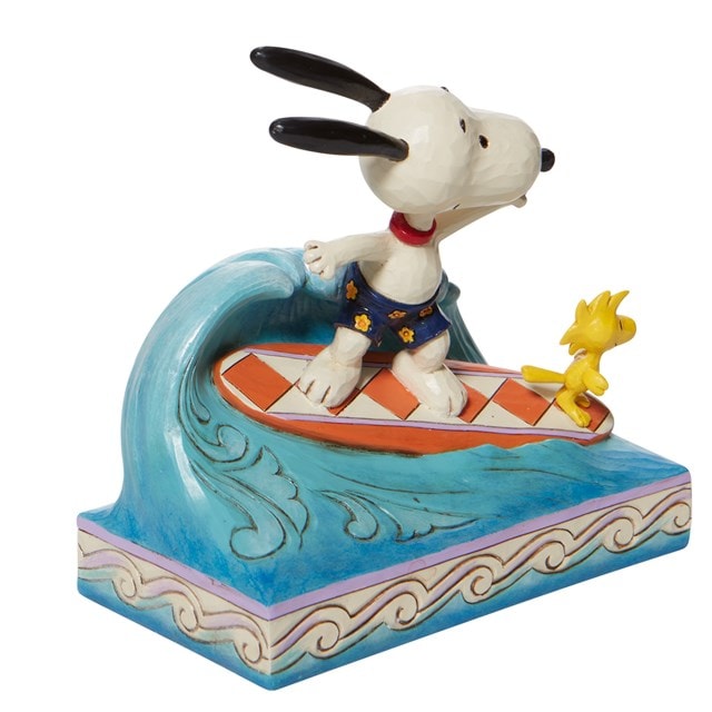 Snoopy Surfing Peanuts By Jim Shore Figurine - 3