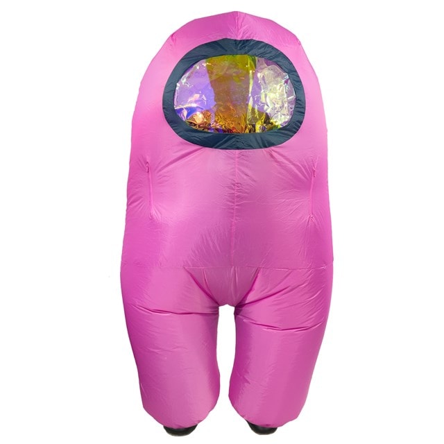 Among Us: Pink (Size 1 Adult) Official Inflatable Costume - 2