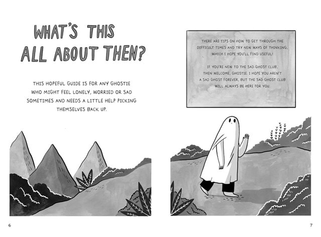 The Sad Ghost Club: A Hopeful Guide To Getting Through Bad Days Paperback By Lize Meddings - 3
