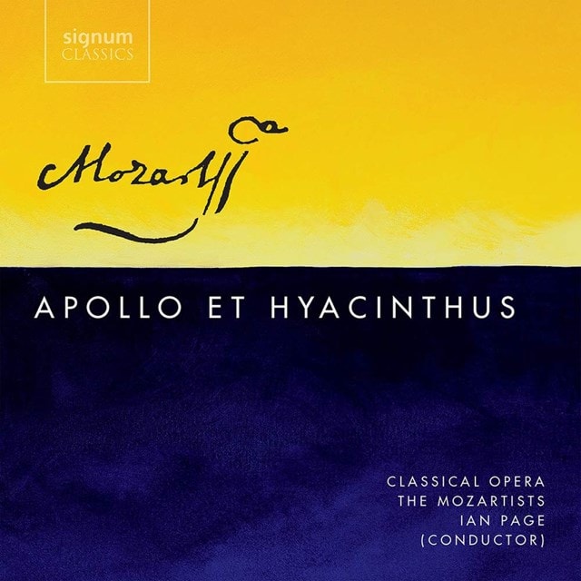 Mozart: Apollo Et Hyacinthus - 1