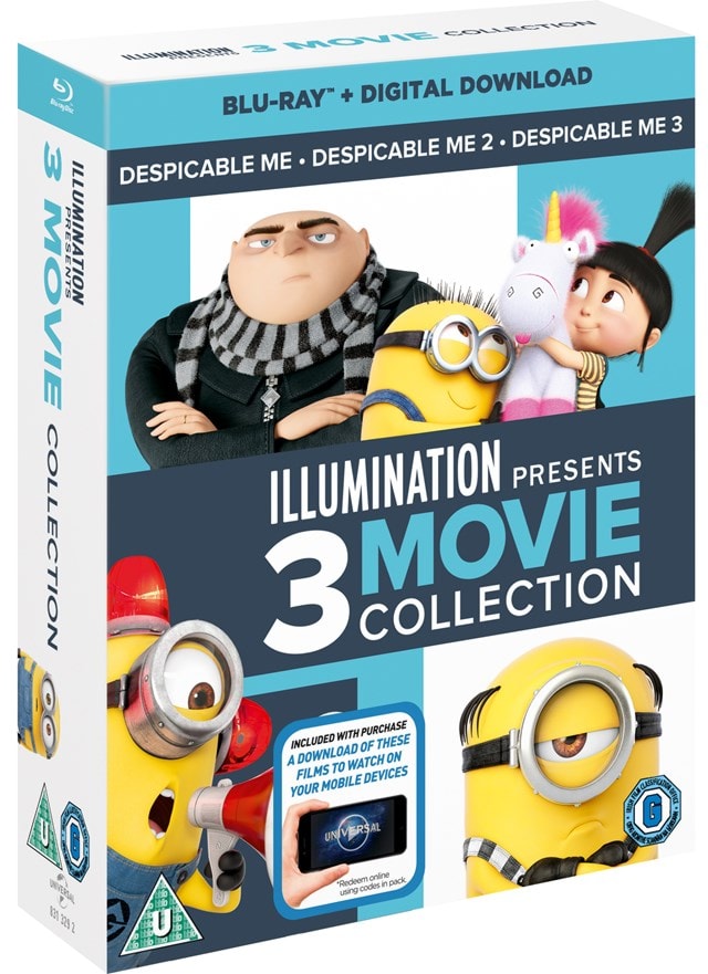 Illumination Presents: 3-movie Collection | Blu-ray Box Set | Free ...