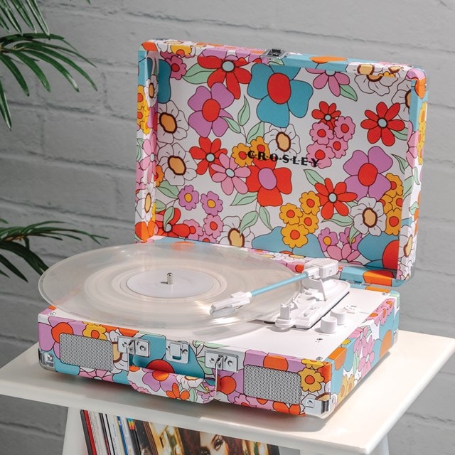 Crosley Cruiser Plus Groovy Floral Bluetooth Turntable - 9