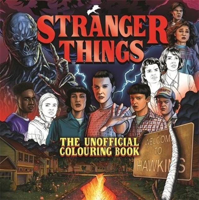 Unofficial Colouring Book: Stranger Things - 1