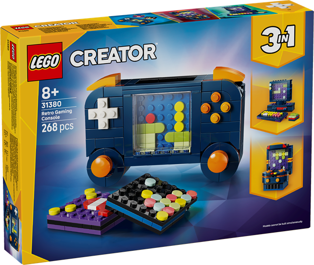 Retro Gaming Console LEGO Creator 3-in-1 - 11