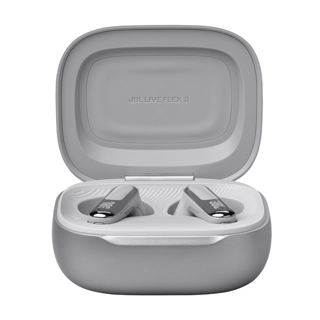 JBL Live Flex 3 Silver Noise Cancelling True Wireless Bluetooth Earphones - 6