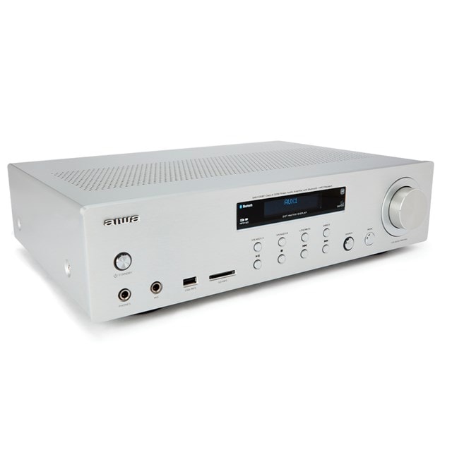 Aiwa AMU-120BTSL Silver Stereo Amplifier - 2