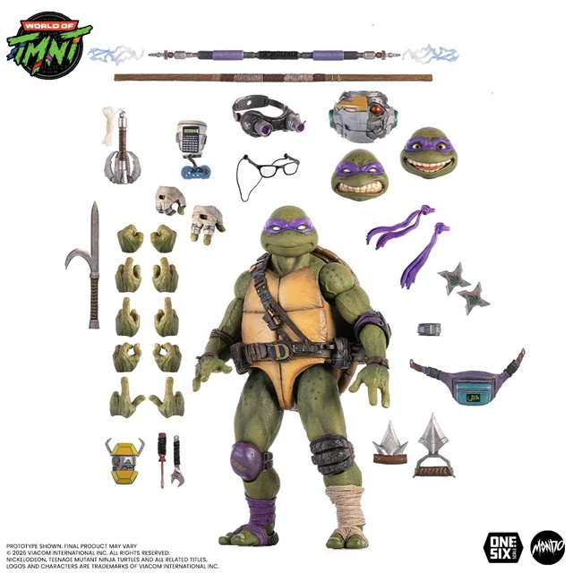 Teenage Mutant Ninja Turtles TMNT Donatello Mondo 1/6 Scale Figure - 2